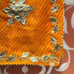 MOTHRA KOTA DORIYA GOTA PATTI SAREE