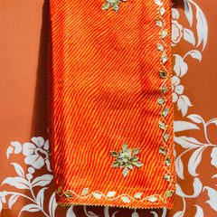 MOTHRA KOTA DORIYA GOTA PATTI SAREE