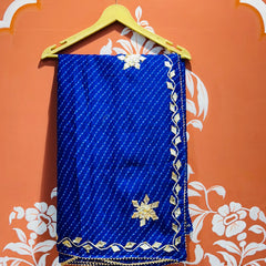 MOTHRA KOTA DORIYA GOTA PATTI SAREE