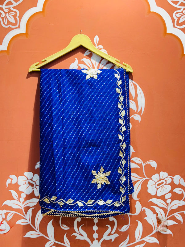 MOTHRA KOTA DORIYA GOTA PATTI SAREE