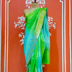 RUSSIAN SILK BOOTA SAREE