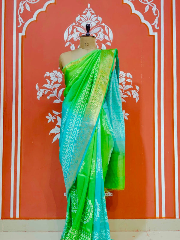 RUSSIAN SILK BOOTA SAREE