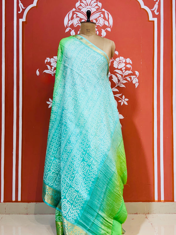 RUSSIAN SILK BOOTA SAREE