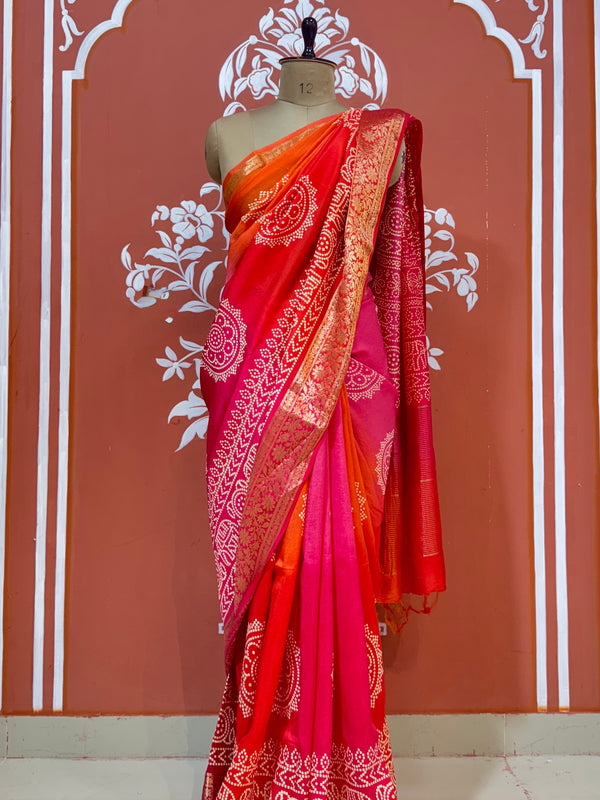 RUSSIAN SILK BOOTA SAREE