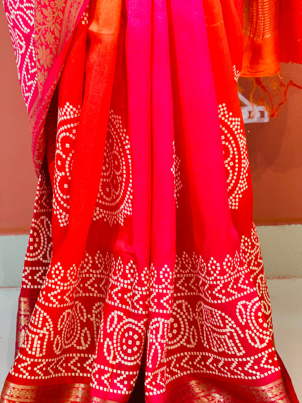 RUSSIAN SILK BOOTA SAREE