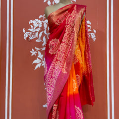 RUSSIAN SILK BOOTA SAREE