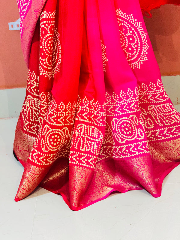 RUSSIAN SILK BOOTA SAREE