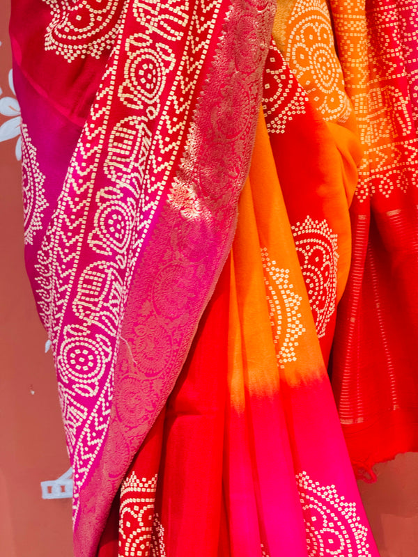 RUSSIAN SILK BOOTA SAREE