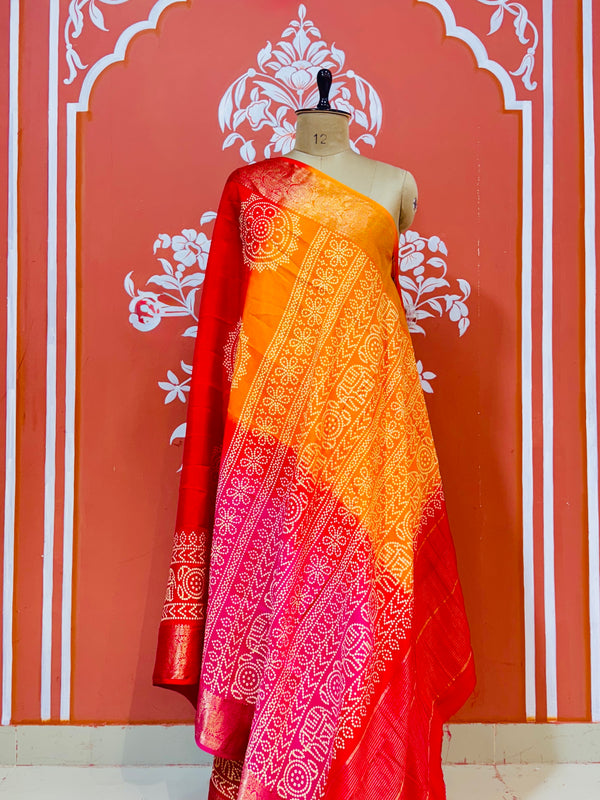 RUSSIAN SILK BOOTA SAREE