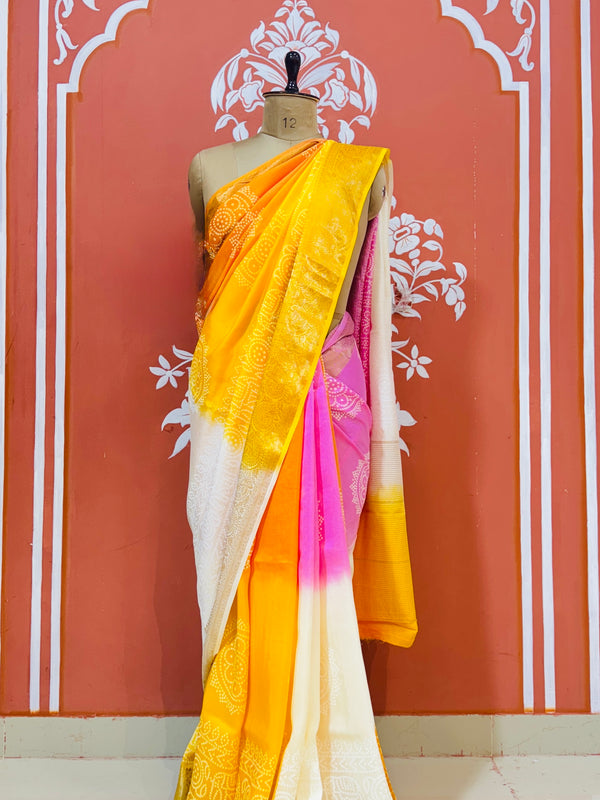 RUSSIAN SILK BOOTA SAREE