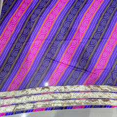 BHANDEJ GOLDEN SILVER WORK BIG FLARED LEHENGA
