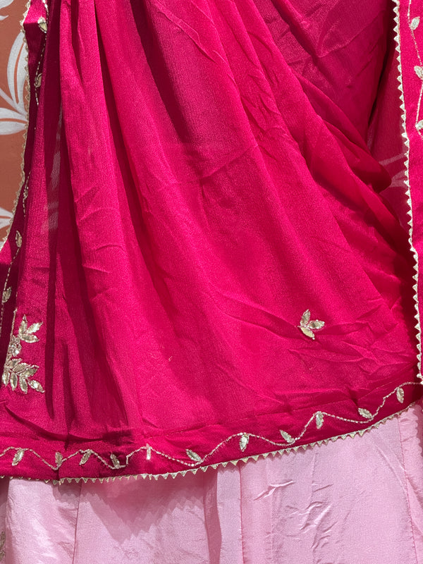 D-UPADA SILK HANDWORK LEHENGA
