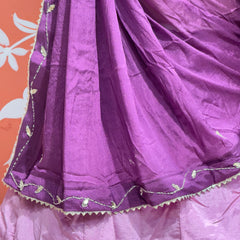 D-UPADA SILK HANDWORK LEHENGA