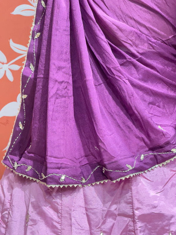D-UPADA SILK HANDWORK LEHENGA