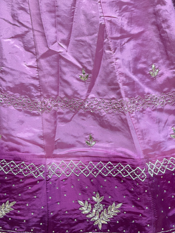 D-UPADA SILK HANDWORK LEHENGA