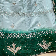 D-UPADA SILK HANDWORK LEHENGA