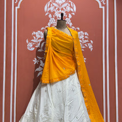 D-UPADA SILK HANDWORK LEHENGA