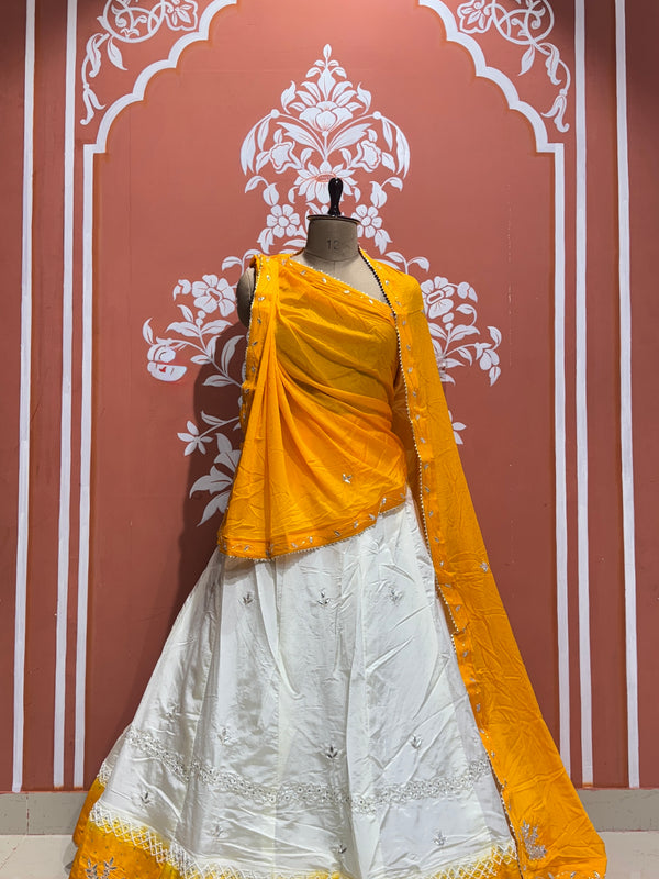 D-UPADA SILK HANDWORK LEHENGA