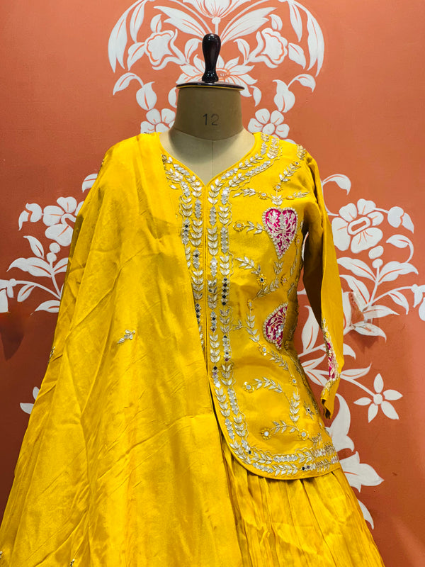 COSMOS TISSUE SILK INDO WESTERN
