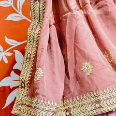 UPADA SILK GOTA PATTI LEHENGA