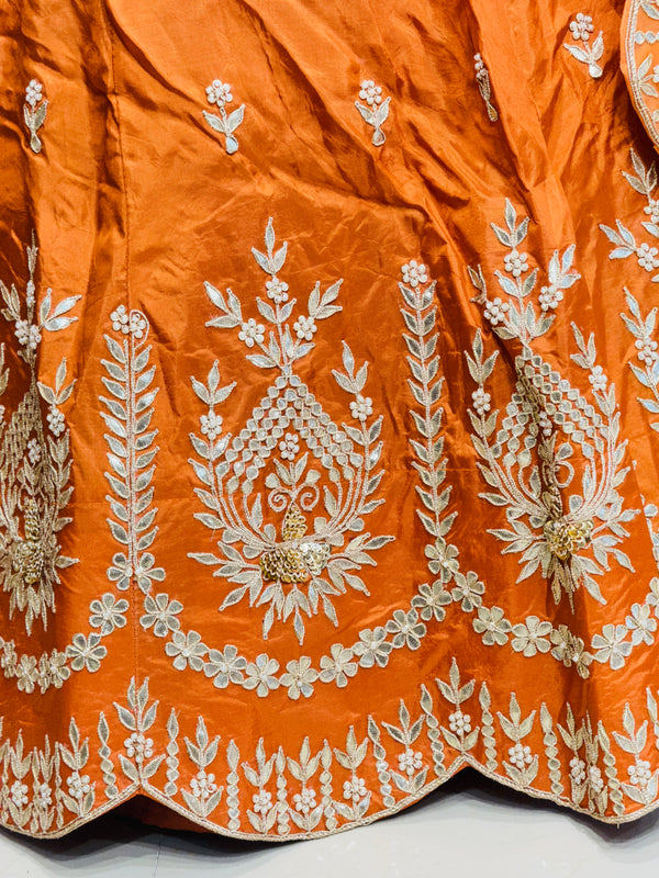 UPADA SILK GOTA PATTI LEHENGA