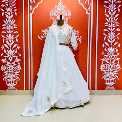 UPADA SILK HANDWORK INDO WESTERN