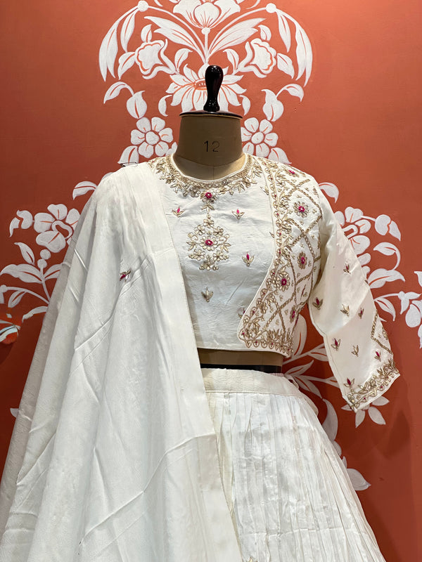 UPADA SILK HANDWORK INDO WESTERN