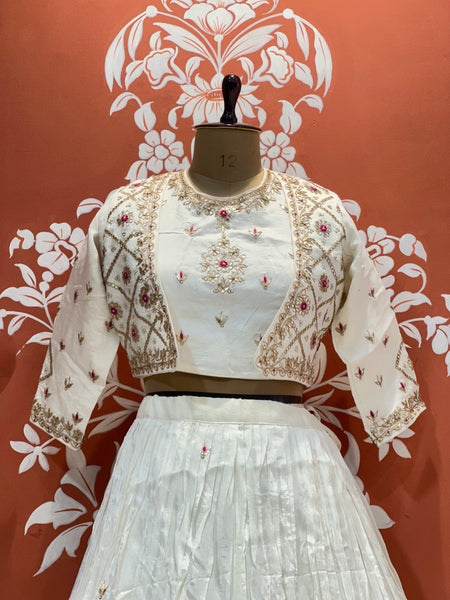 UPADA SILK HANDWORK INDO WESTERN