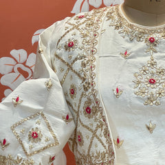 UPADA SILK HANDWORK INDO WESTERN