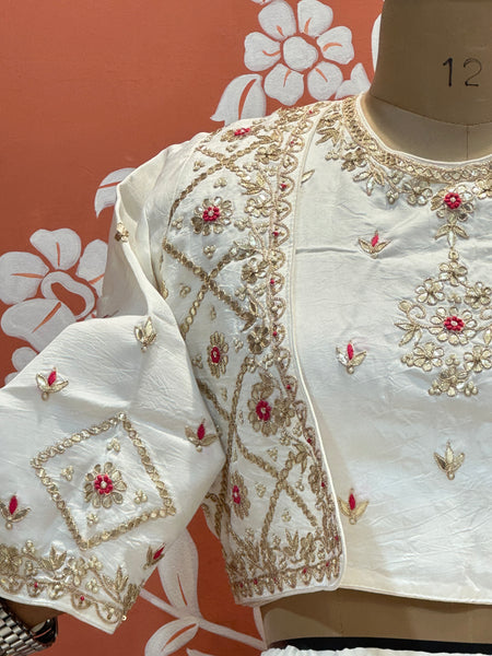 UPADA SILK HANDWORK INDO WESTERN