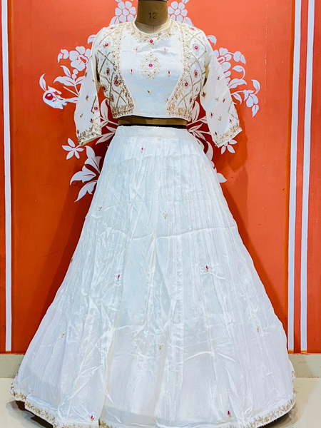 UPADA SILK HANDWORK INDO WESTERN