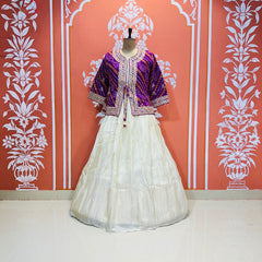 COSMOS TISSUE SILK INDO WESTERN