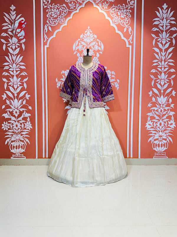 COSMOS TISSUE SILK INDO WESTERN