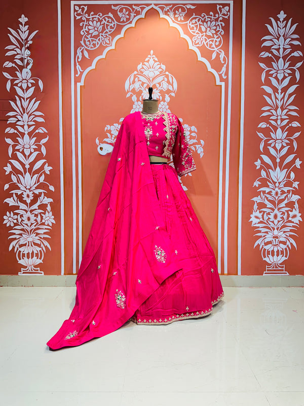 UPADA SILK HANDWORK INDO WESTERN