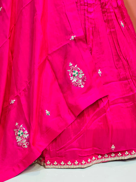 UPADA SILK HANDWORK INDO WESTERN