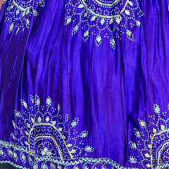 PURE GAZI SILK GOTA PATTI LEHENGA