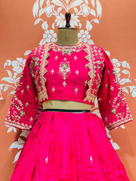 UPADA SILK HANDWORK INDO WESTERN