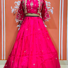 UPADA SILK HANDWORK INDO WESTERN