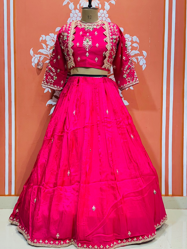UPADA SILK HANDWORK INDO WESTERN