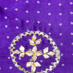 PURE GAZI SILK GOTA PATTI LEHENGA