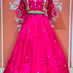 UPADA SILK HANDWORK INDO WESTERN