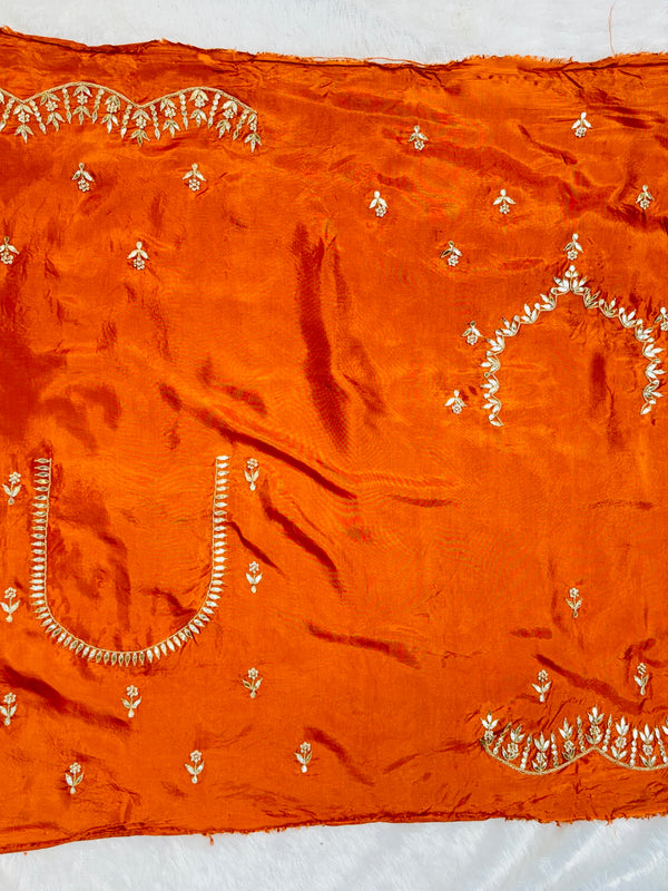 UPADA SILK GOTA PATTI LEHENGA