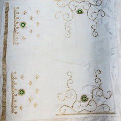 UPADA SILK GOTA PATTI BHANDEJ LEHENGA