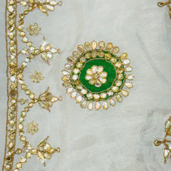 UPADA SILK GOTA PATTI BHANDEJ LEHENGA