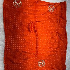 PURE GAZI SILK GOTA PATTI LEHENGA