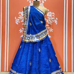 KOTA DORIYA GOTA PATTI LEHENGA