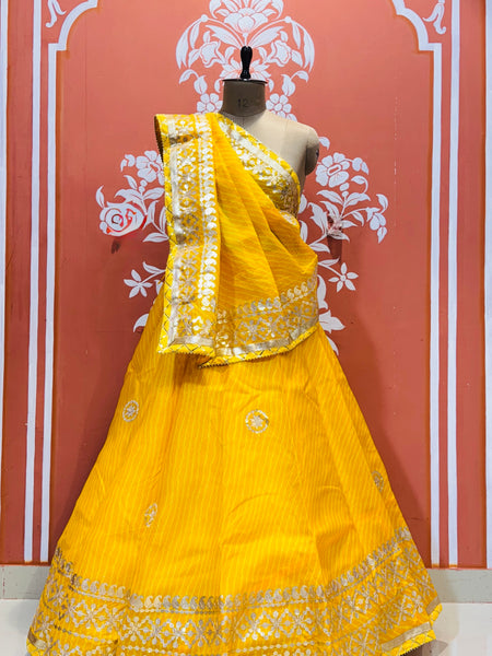 KOTA DORIYA GOTA PATTI LEHENGA
