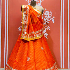 KOTA DORIYA GOTA PATTI LEHENGA