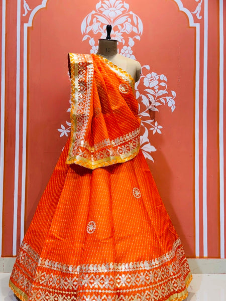 KOTA DORIYA GOTA PATTI LEHENGA