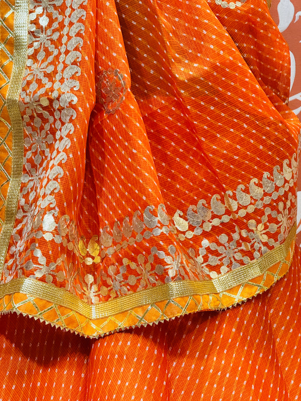KOTA DORIYA GOTA PATTI LEHENGA